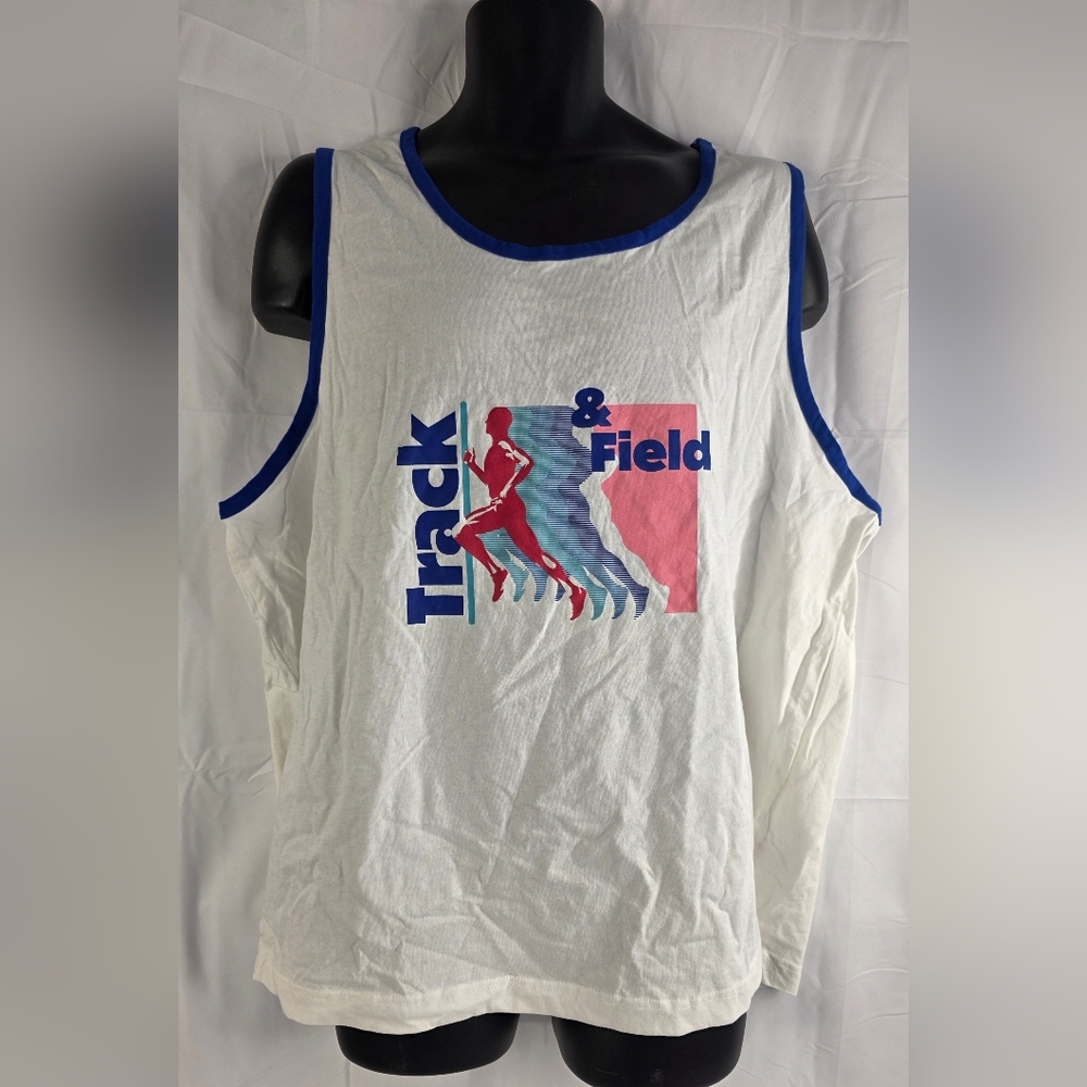 Original Use "Track & Field" Men's Graphic Tank Top Size XXL NWT S-0714